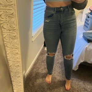 American Eagle jeans comfort stretch mom jeans